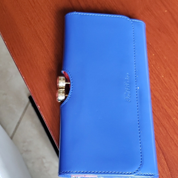 Ted Baker Handbags - Genuine Ted Baker blue wallet